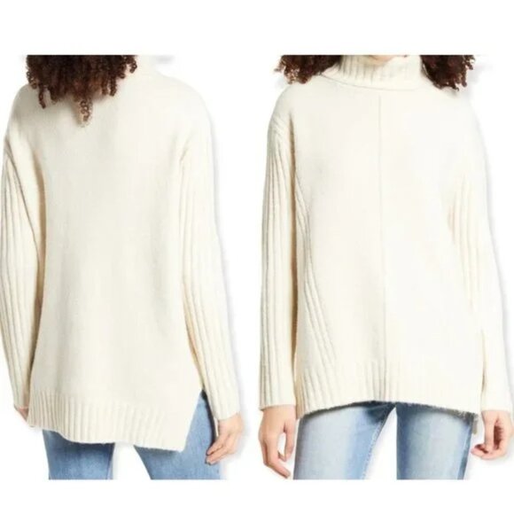 All In Favor Ribbed Turtleneck Sweater - Picture 2 of 3